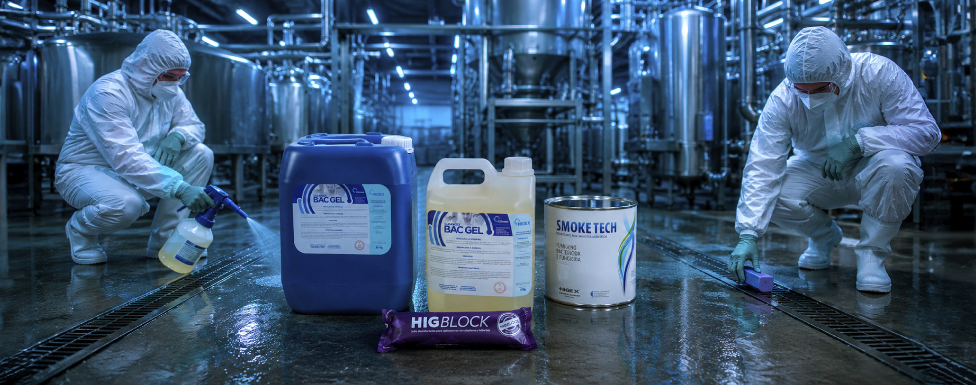 3 Productos de limpieza para entornos industriales